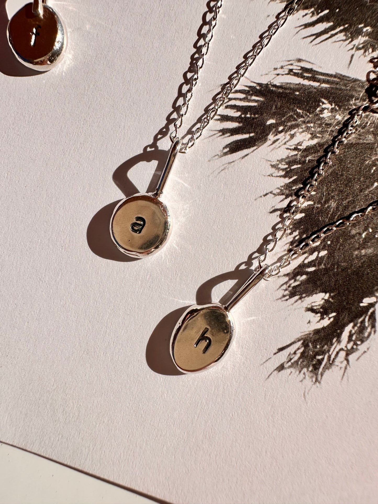 Initial Pendant Necklace