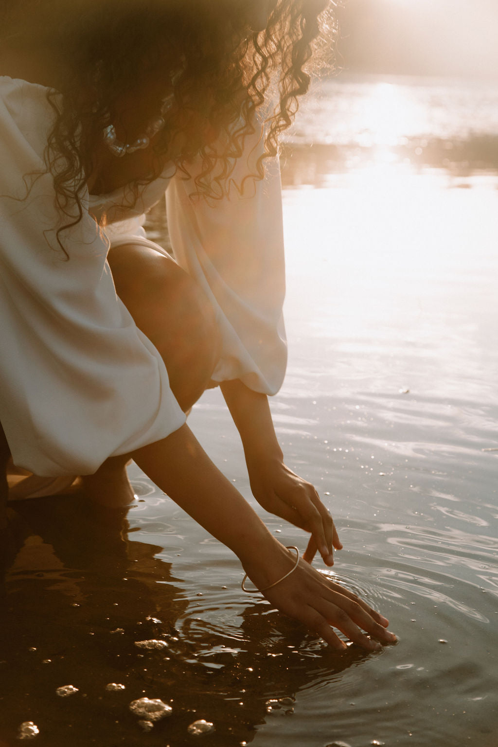 Solid Gold Bangle- Thick