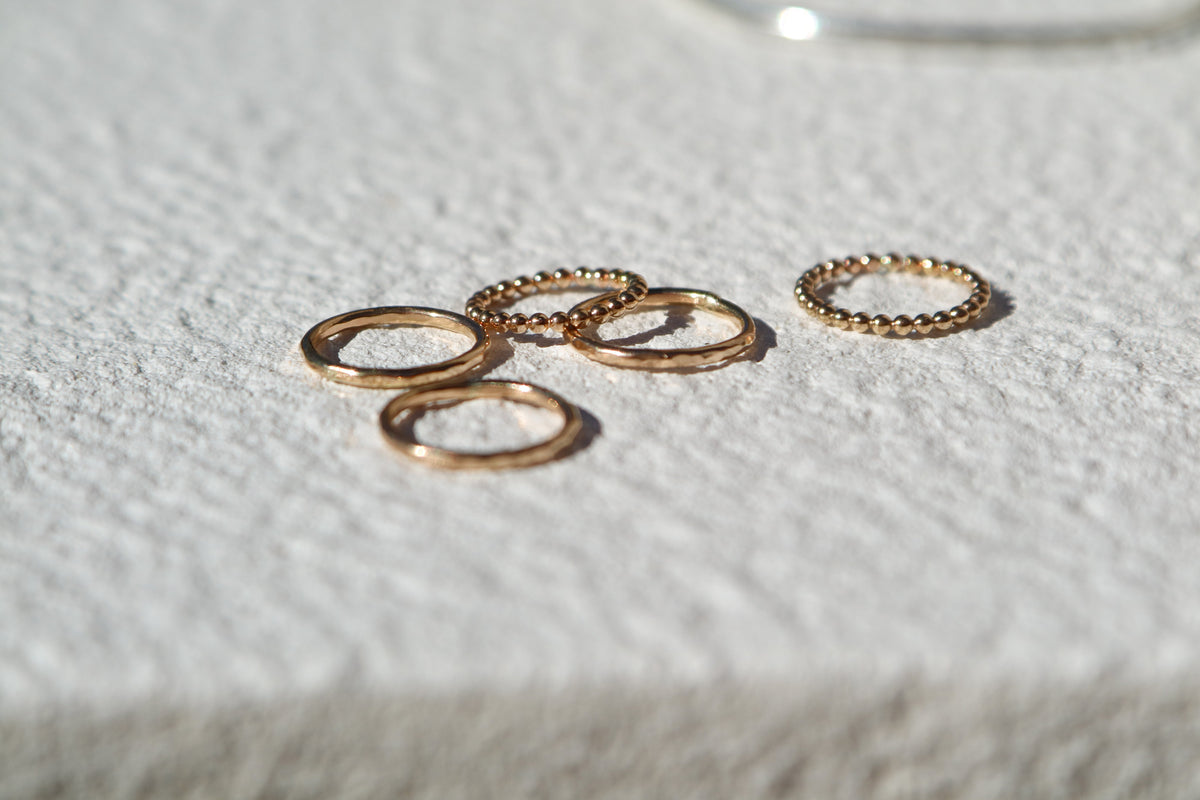 Stacker Rings- Gold