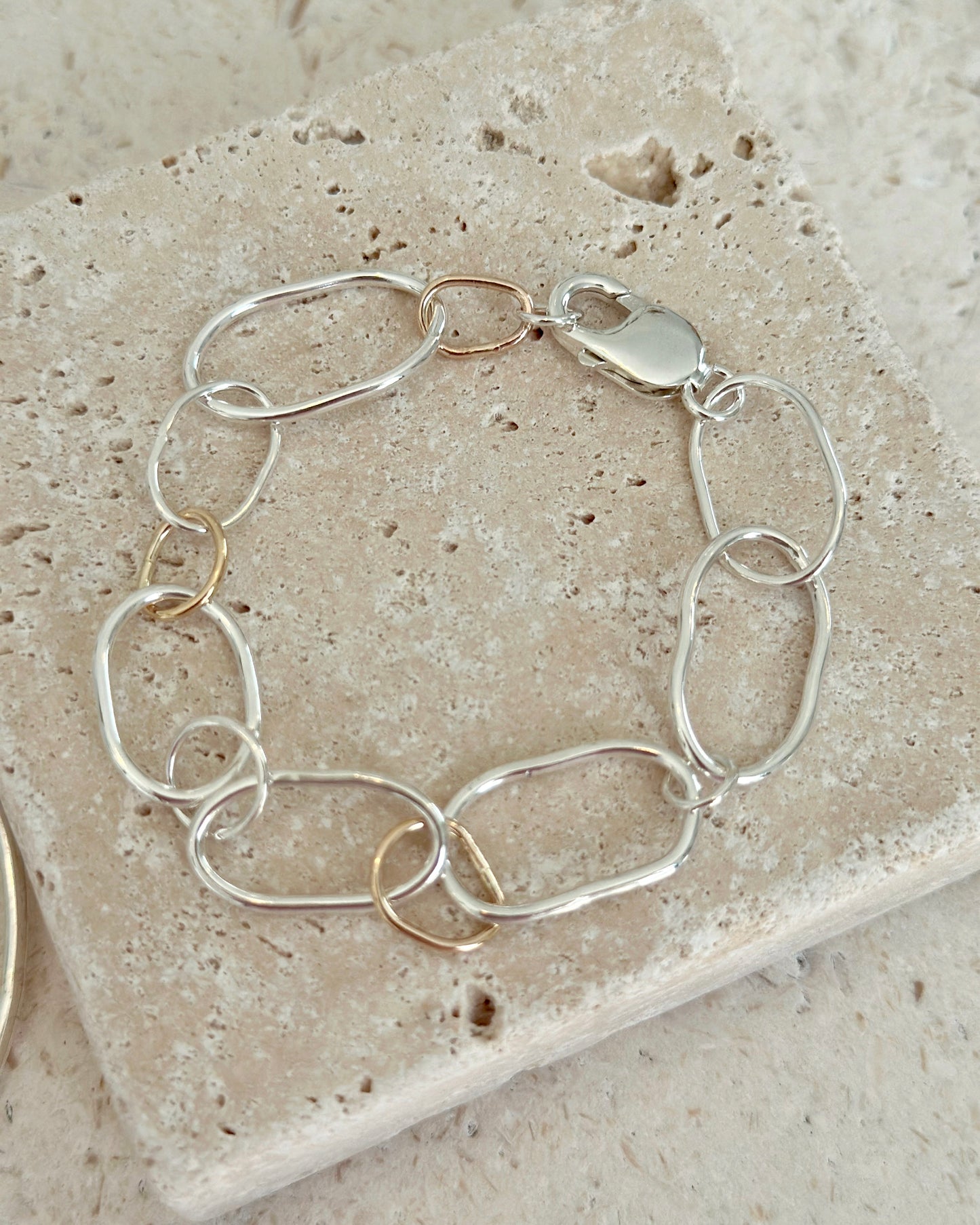 Hazel Bracelet- Duo tone