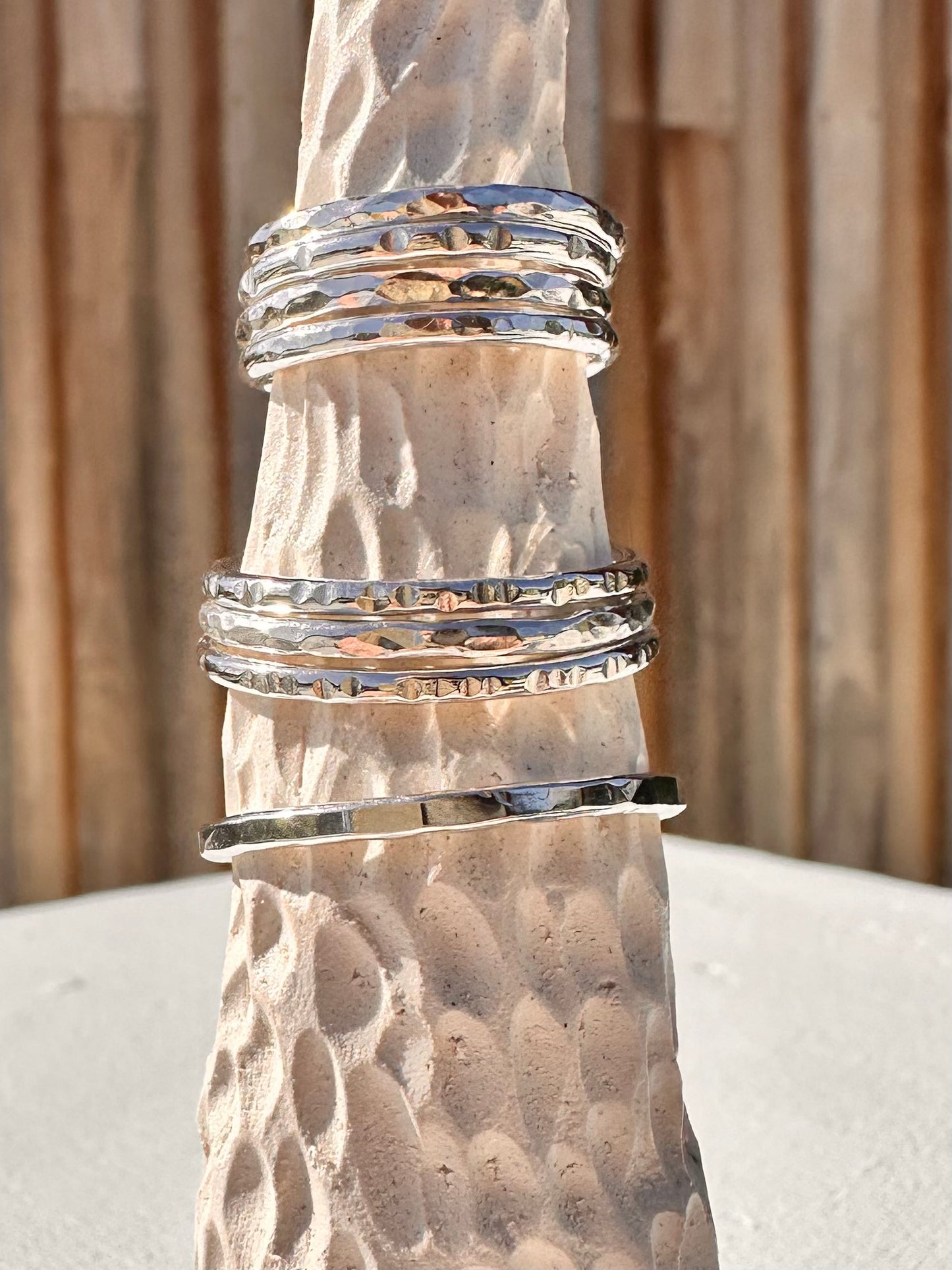 Stacker Rings- Silver