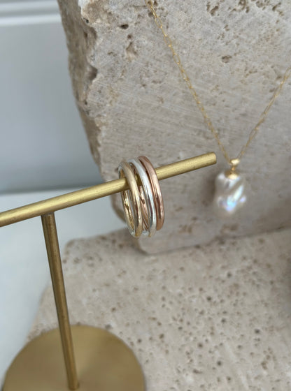 Solid Gold- Organic Ring