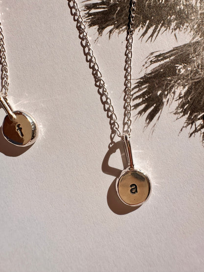 Initial Pendant Necklace
