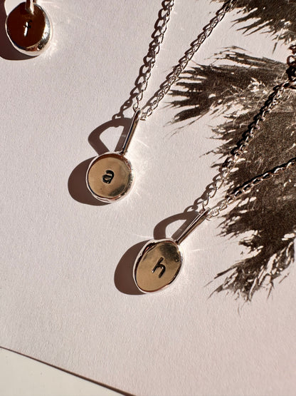 Initial Pendant Necklace