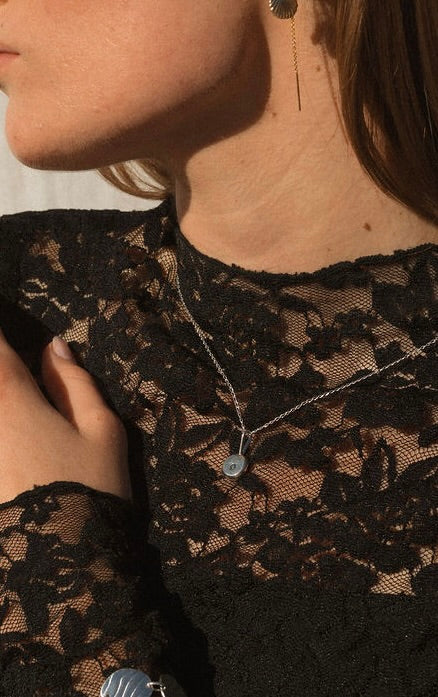 Initial Pendant Necklace
