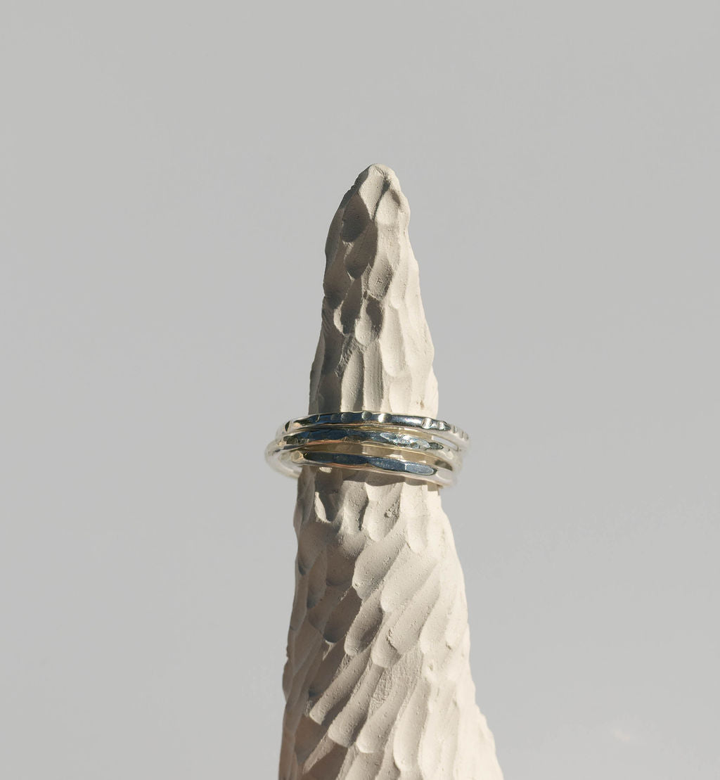 Stacker Rings- Silver